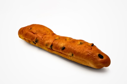 Baguette viennoise aux raisins