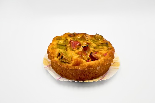 Tartelette à la rhubarbe