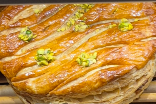 Galette frangipane pistache 4p