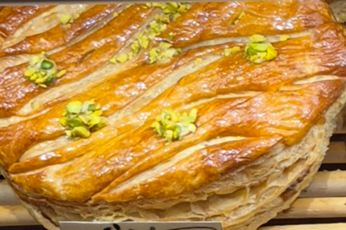 Galette frangipane pistache 8p