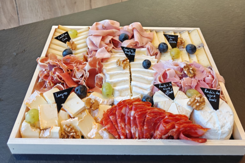 Plateau Fromage et Charcuterie - 4 à 6 pers.
