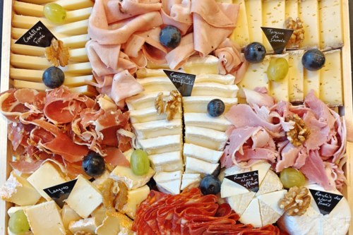 Plateau Fromage et Charcuterie - 4 à 6 pers. 