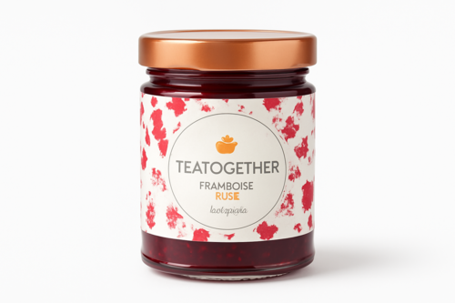 Confiture Framboise Rose Bio