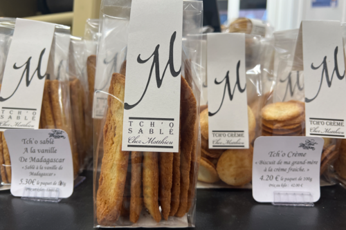 Tch’o sablé à la vanille de Madagascar