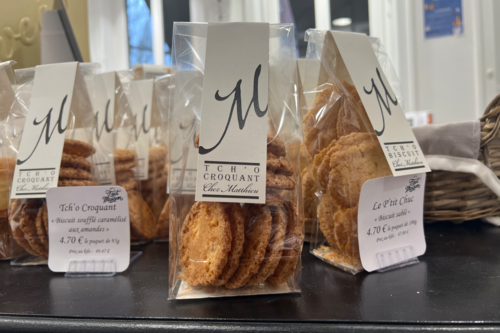 Tch’o Croquant «  Biscuit soufflé caramélisé aux amandes »