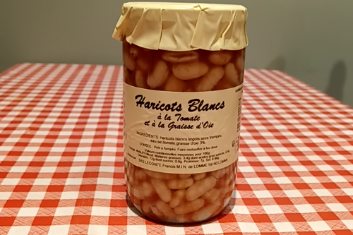 Haricots Blancs à la Tomate et à la Graisse d'Oie