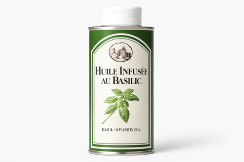 Huile Infusée au Basilic 