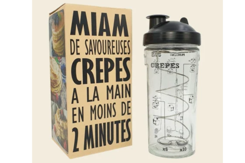 Shaker à crêpes, pancakes & gaufres