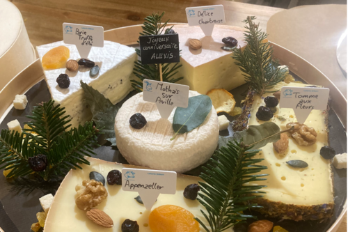 Plateau fin de repas 4 à 6 personnes (boite incluse)