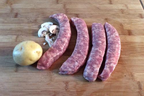 Grosses Saucisses par 4 Herbes