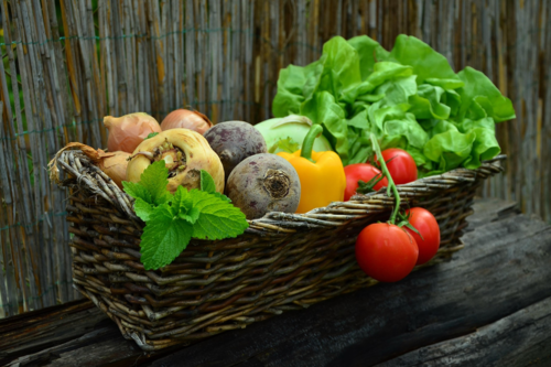 Panier de légumes BIO