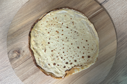 Grande crêpe nature