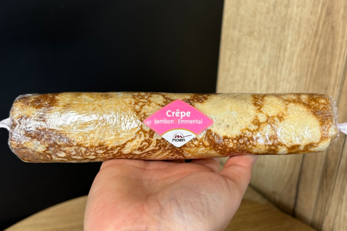 Crêpe au jambon (parfait pour manger au bureau)