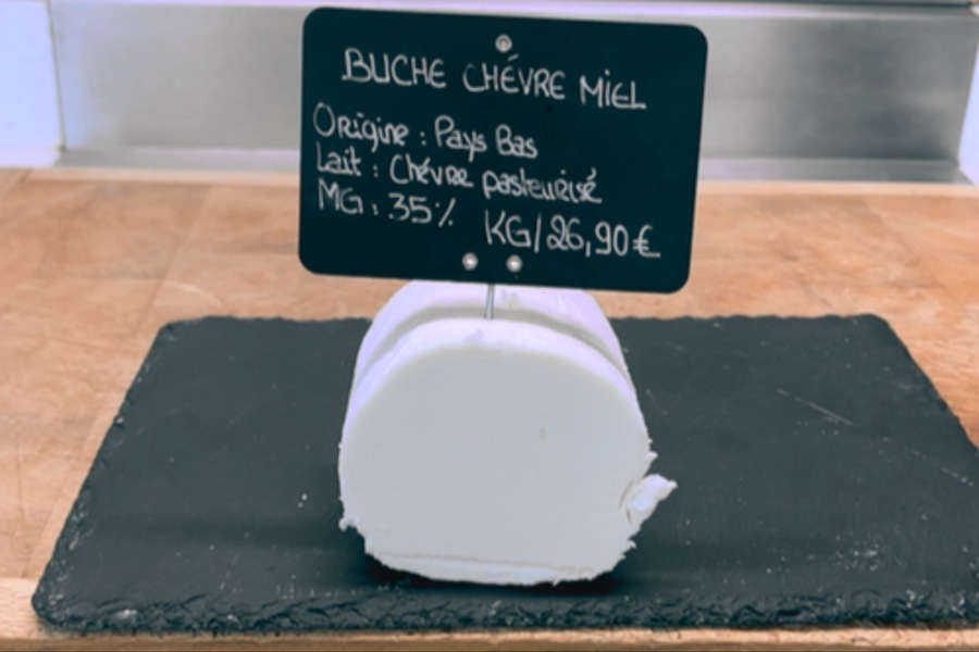 Bûche Chèvre Miel