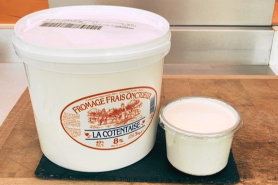 Fromage Frais Onctueux La Cotentaise 5kg