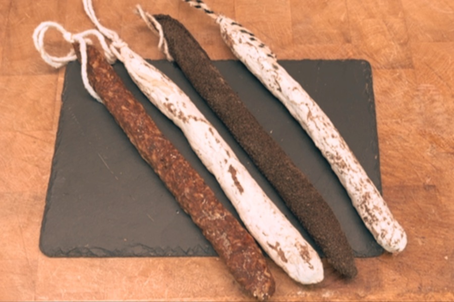 Lot de 3 Saucissons secs